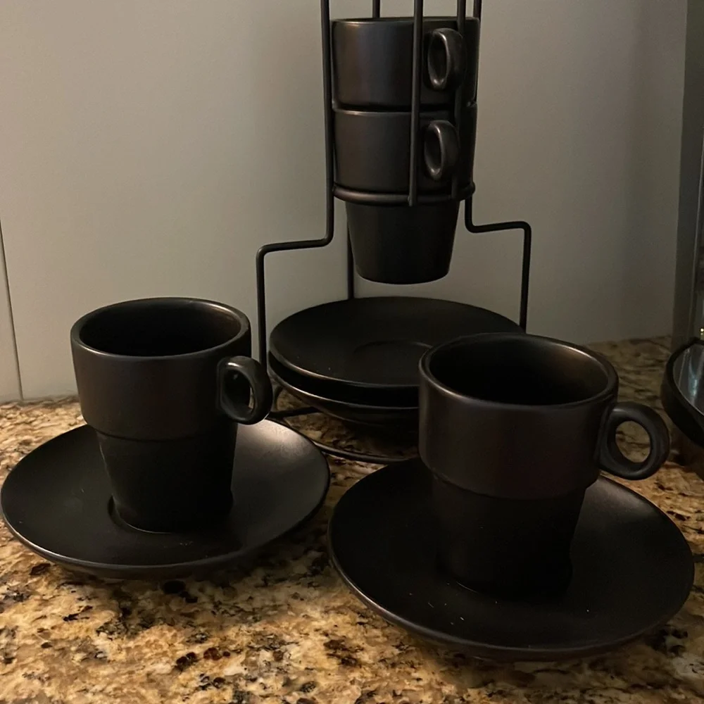 Pier 1 Espresso Set